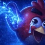 angry bird with ear open cry