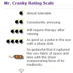 Rating scale
