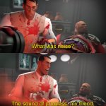 The sound of progress