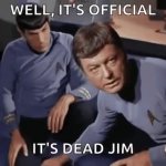 It's Dead Jim GIF Template