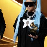 North West wins a Grammy for PIERCING ON MY HAND | image tagged in north west wins a grammy,north west,kanye west,kanye,rap,grammys | made w/ Imgflip meme maker