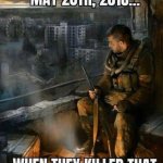 Girl looking at guy shadow