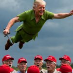 Trump Peter Pan syndrome MAGA Daddy meme