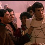 Spock raised from the dead