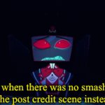 I mean true (at least the princess trio was completed) | Toaa when there was no smash bro’s card at the post credit scene instead Daisy | image tagged in gifs,toaa | made w/ Imgflip video-to-gif maker