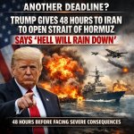 Another Deadline? Trump Gives 48 Hours To Iran To Open Strait Of