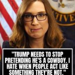 Dude Thinks He's A Lady.