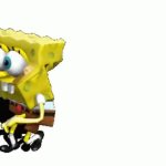 Running SpongeBob GIF Template