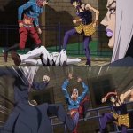 Jojo Kicking Meme