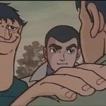 Hand on shoulder meme