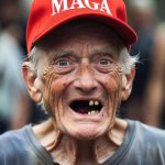 MAGA fan Trump elderly trumper