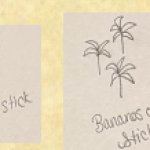 Sticks on a stick VS Bananas on a stick template