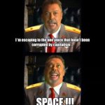 I'm escaping to the one place