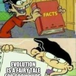 Evolution is a fairy tale #
