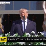 Trump and Easter Bunny
