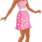 Gabriella Human Pink Dress