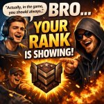 Your rank is showing