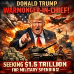Donald Trump, Warmonger-in-Chief