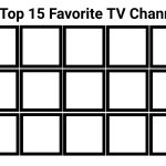 Top 20 favorite channels