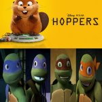 2012 Turtles Loves Hoppers (2026) | image tagged in who loves hoppers 2026,deviantart,disney,pixar,tmnt,nickelodeon | made w/ Imgflip meme maker