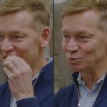 McDonald's CEO split screen