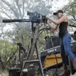 That's An Expensive Way To Fell A Tree ! | image tagged in gifs,minigun,tree | made w/ Imgflip video-to-gif maker