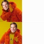 Eric Swallwell Drake parody template