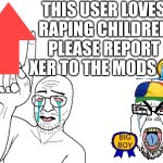 This user is a Pedophile!