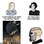 Have not fought it but i assume it is very trauma-inducing. | image tagged in i can't believe he didn't cry during titanic | made w/ Imgflip meme maker