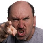 angry man