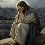 Jesus crying