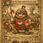 Ugandan knuckles in 1424 meme