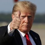 Trump thumbs