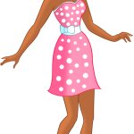 Gabriella Human Pink Dress