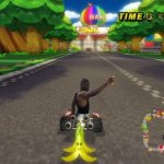 George Floyd in MarioKart