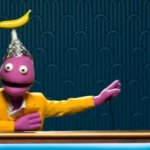 Randy Feltface with Banana template