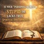 Is your "personal AI bot" STUPID or LACKS true SPIRITUAL DISCERN