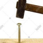 Hammer and screw