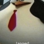 Fat penguin angry meme