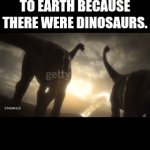copyright again | Nintendo sending an asteroid to Earth because there were dinosaurs. | image tagged in gifs,nintendo,dinosaur | made w/ Imgflip video-to-gif maker