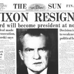 Nixon resigns