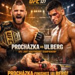 UFC 327: PROCHÁZKA VS ULBERG, UFC returns to Kaseya Center in Mi