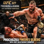 UFC 327: PROCHÁZKA VS ULBERG