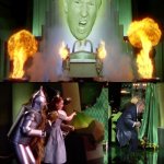 Trump is revealed as the wizard meme