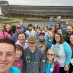 Ark encounter tour group selfie