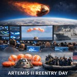 Artemis II reentry day meme