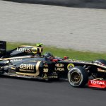 Lotus Renault R31: Forward Blown Exhaust. Is Even Louder | image tagged in lotus r31,lotus,renault,f1 | made w/ Imgflip meme maker