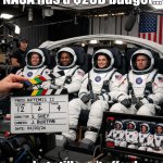 ME: TRUSTS NASA; ALSO ME: "BUT WHAT IF THE MOON IS A GREEN SCREEN?" | When you realize NASA has a $25B budget…; …but still can’t afford to film the moon landing in 4K | image tagged in nasa hoax,moon landing,nasa,nasa lies,evil government,propaganda | made w/ Imgflip meme maker