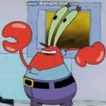 Mr krabs sings cha ching feeling of greed GIF Template