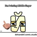 Й Crying & Pointing Middle Finger